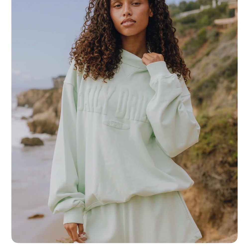 Daily Drills Mint Green Sweatshirt